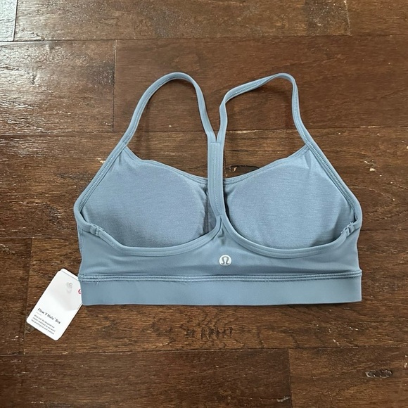 Lululemon-Flow Y Bra size 6 Steele blue-NWT - Picture 7 of 9